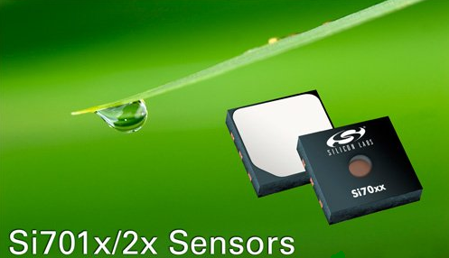 Silicon Labs推出最節能和易用的濕度傳感器