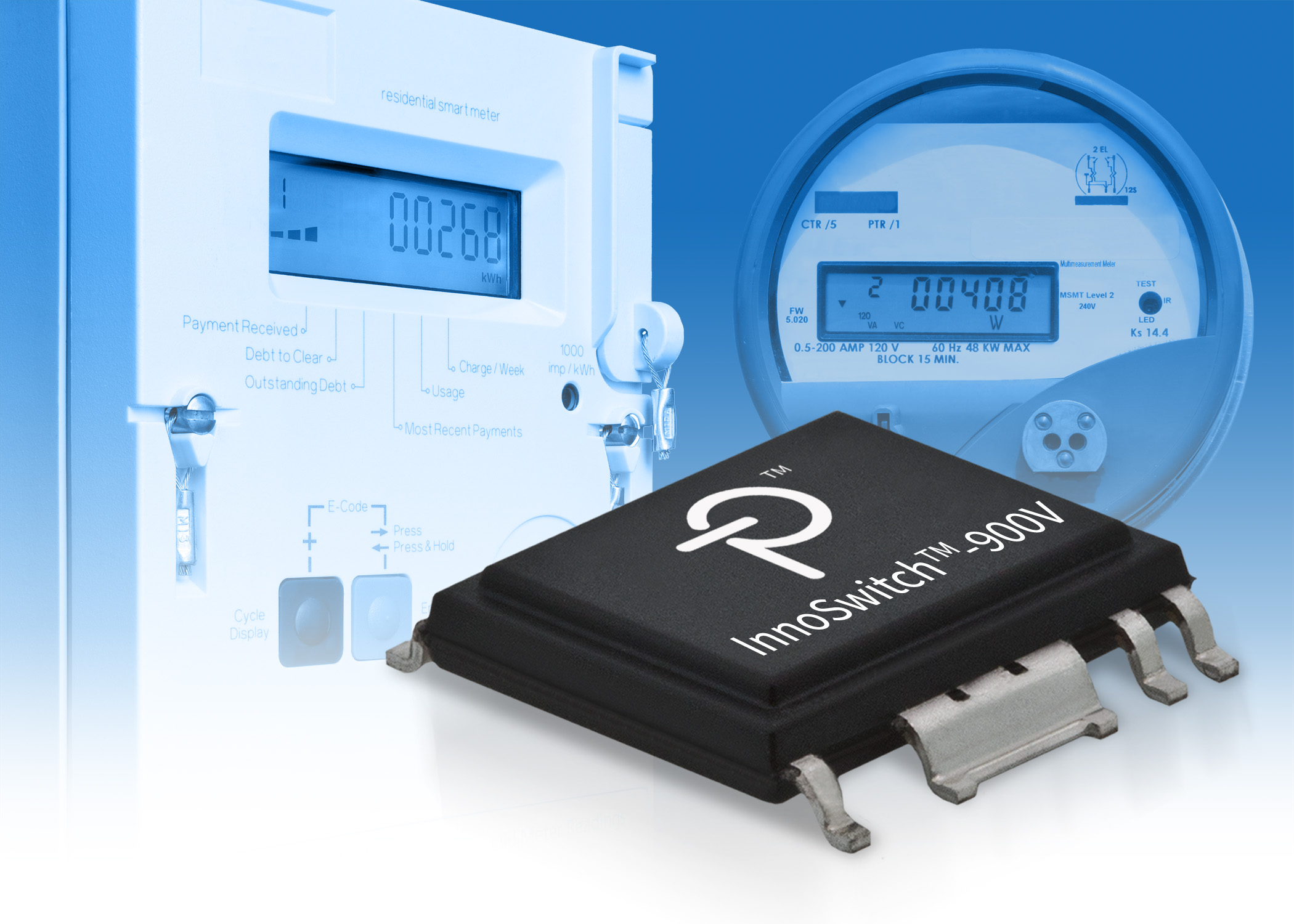 PI推出全新900V InnoSwitch-EP IC
