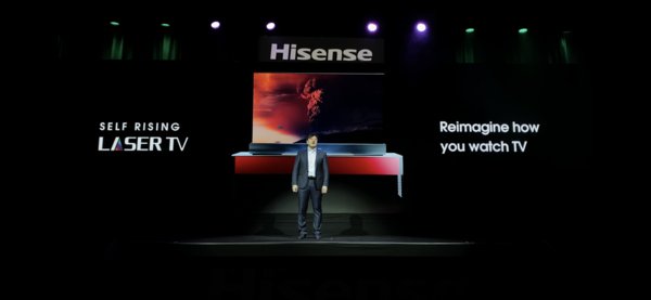 海信CES 2020發布卷曲屏幕激光電視！